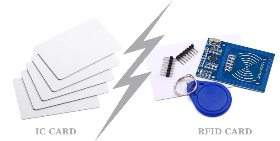 Sự khác biệt giữa Thẻ IC và Thẻ RFID