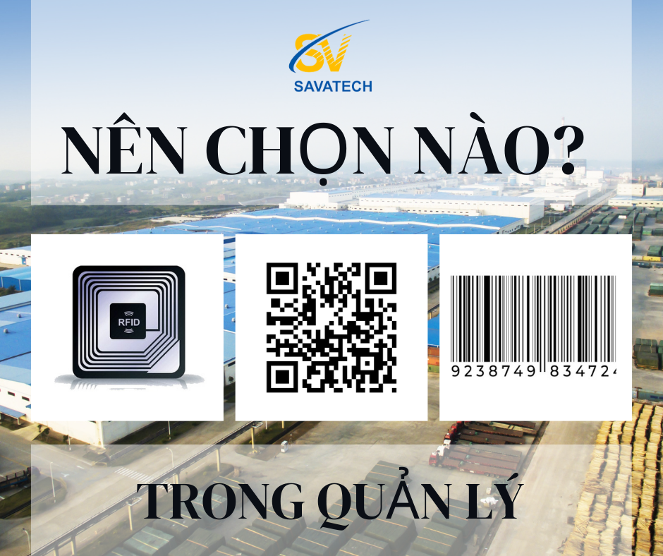 SO SÁNH RFID, QR CODE VÀ BARCODE: NÀO TỐI ƯU HƠN?