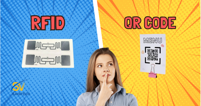 SO SÁNH RFID VÀ QR CODE KHÁC NHAU NHƯ THẾ NÀO