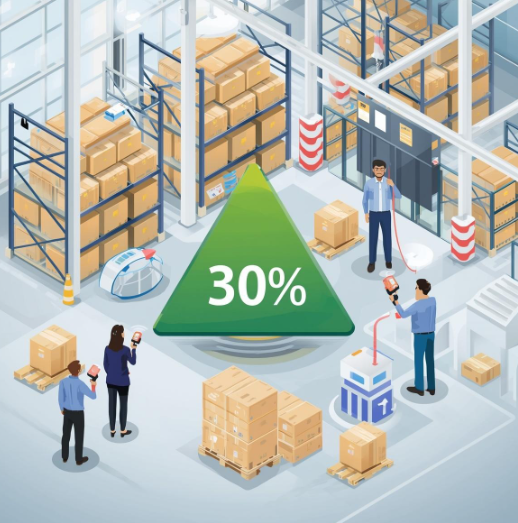 TIẾT KIỆM 30% CHI PHÍ KHI SỬ DỤNG CÔNG NGHỆ NÀY TRONG QUẢN LÝ KHO