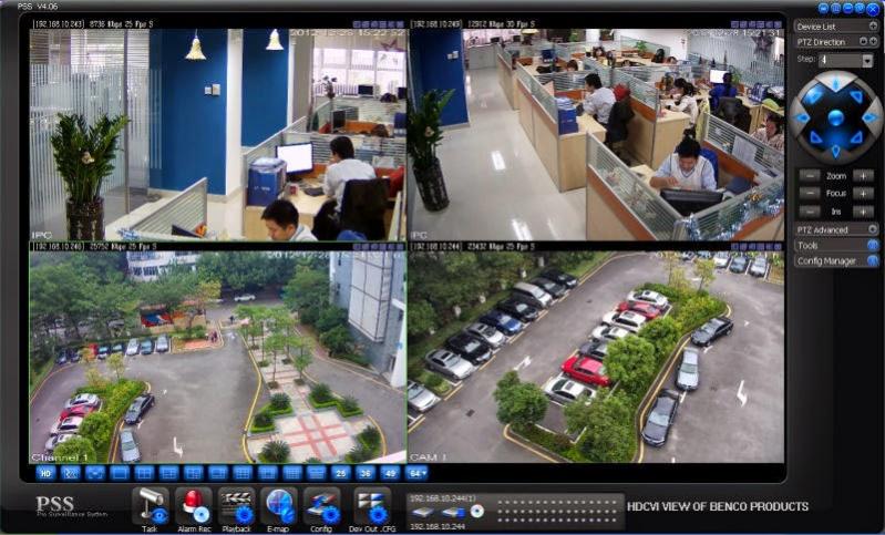 Phần Mềm Ghi Hình, Quản Lý Tập Trung Camera Camera Giám sát trong khu công nghiệp (KCN) và nhà máy