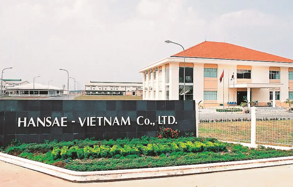 CÔNG TY TNHH HANSAE VIỆT NAM CÔNG TY TNHH HANSAE VIỆT NAM