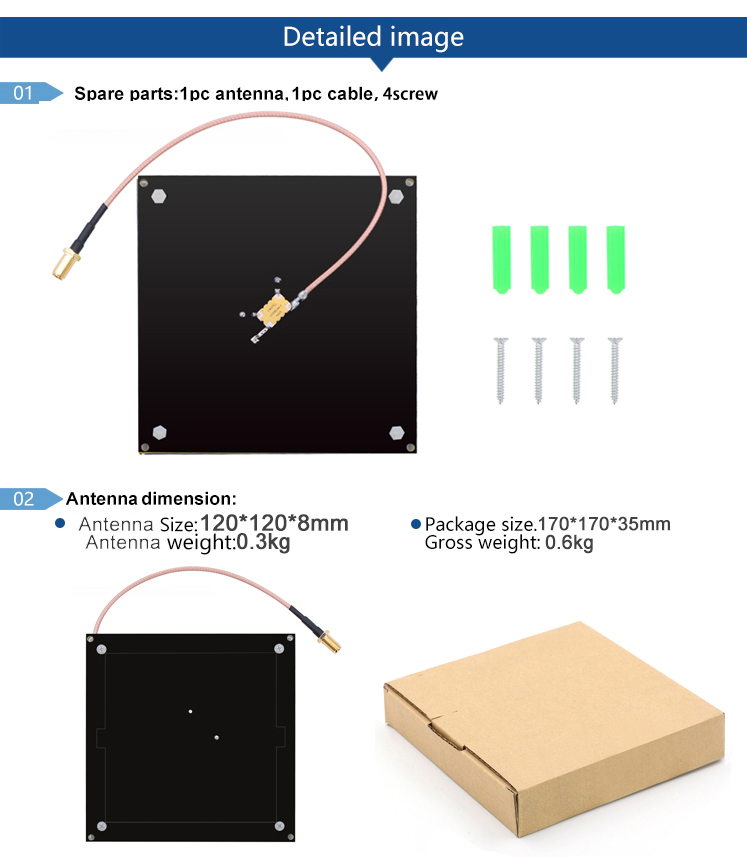 antenna sv ra5005 uhf 5dbi rm1O