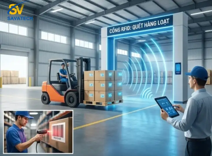 CÁCH SỬ DỤNG RFID TRONG QUẢN LÝ HÀNG TỒN KHO