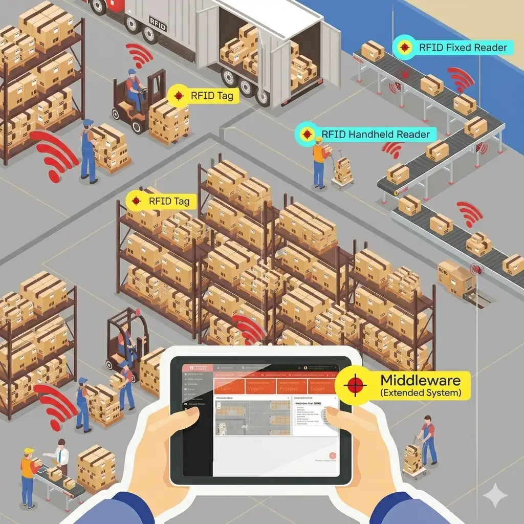 GIẢI PHÁP RFID QUẢN LÝ KHO RFID Quản Lý Kho – Tài sản
